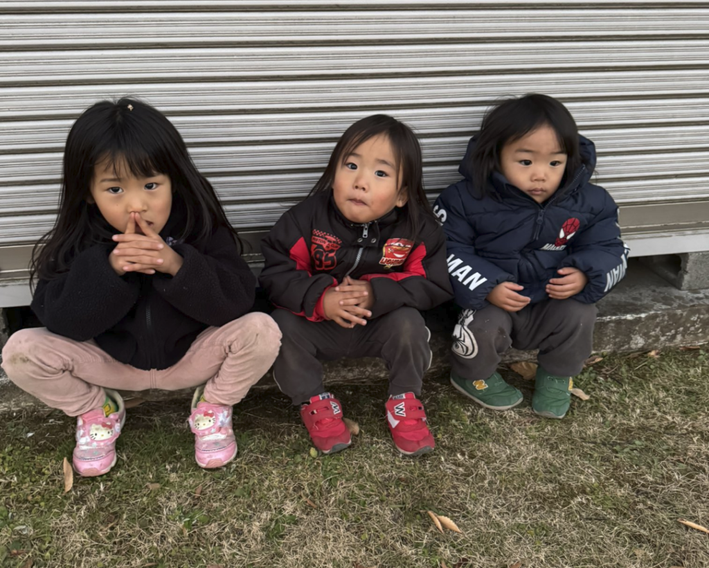 森ケの日常の子供の年齢一覧